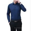 2020 wholesale Fashion branded Long Sleeve Shirt Men Slim Design Formal Casual Shirt Men